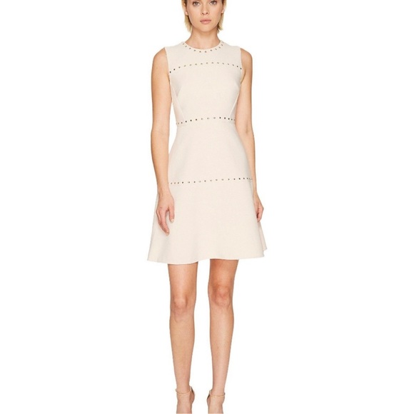 kate spade Dresses & Skirts - KATE SPADE Baja Bound Studded Crepe Dress in Rose Dew - NJMU7680- Sz 0